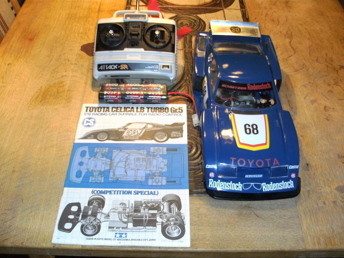 Bil tamiya 58009 Toyota Celica LB Turbo Gr.5 (CS) billede 1