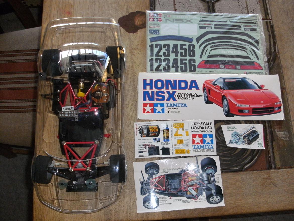 Bil tamiya 58094 Honda NSX billede 14