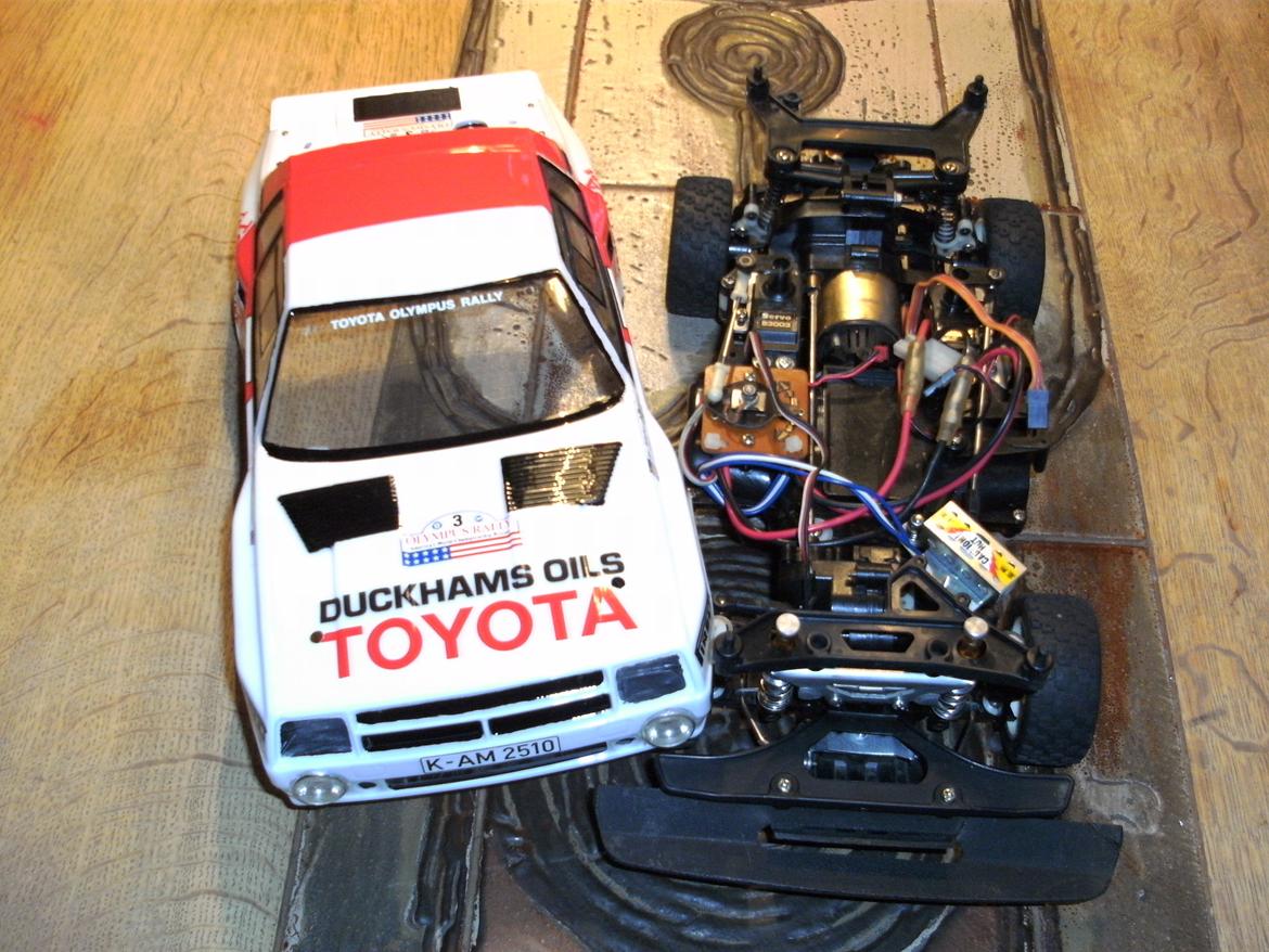 Bil tamiya 58064 Toyota Celica 4WD billede 15