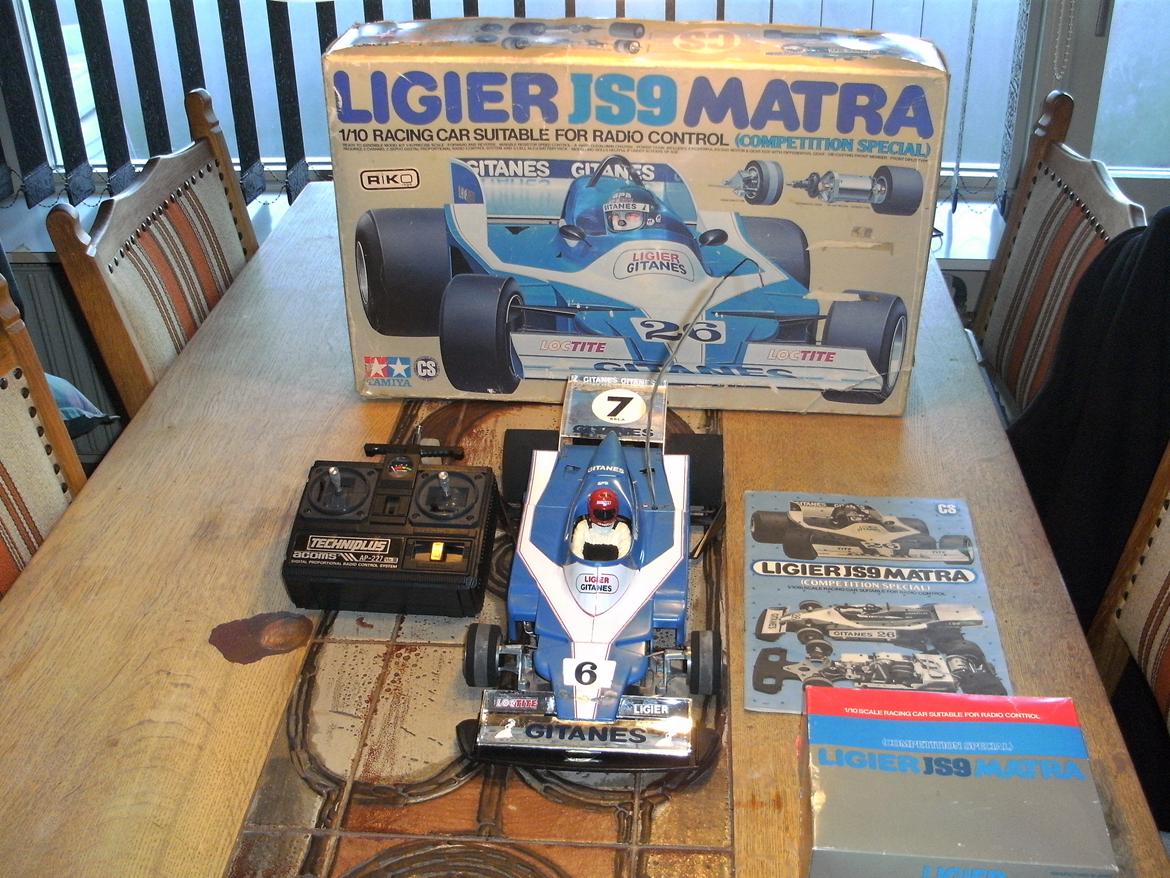 Bil tamiya 58012 Ligier JS9 Matra CS billede 1