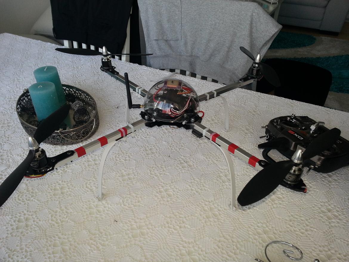 Multirotor Folde quadcopter med APM 2.6 UAV billede 1