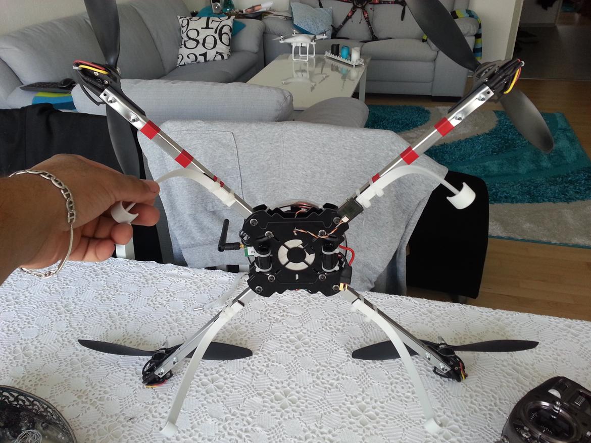 Multirotor Folde quadcopter med APM 2.6 UAV billede 4