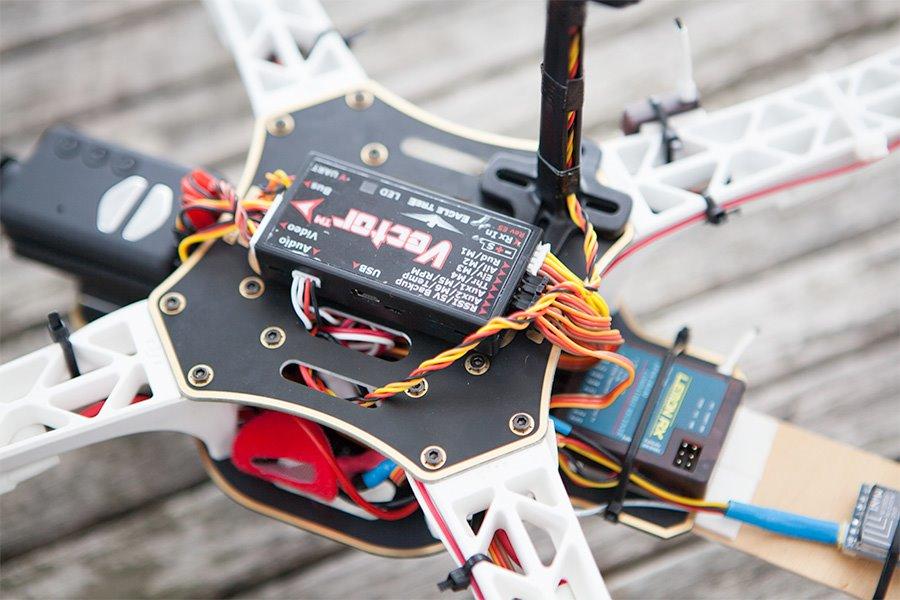 Multirotor DJi FlameWheel 450 HVID billede 8