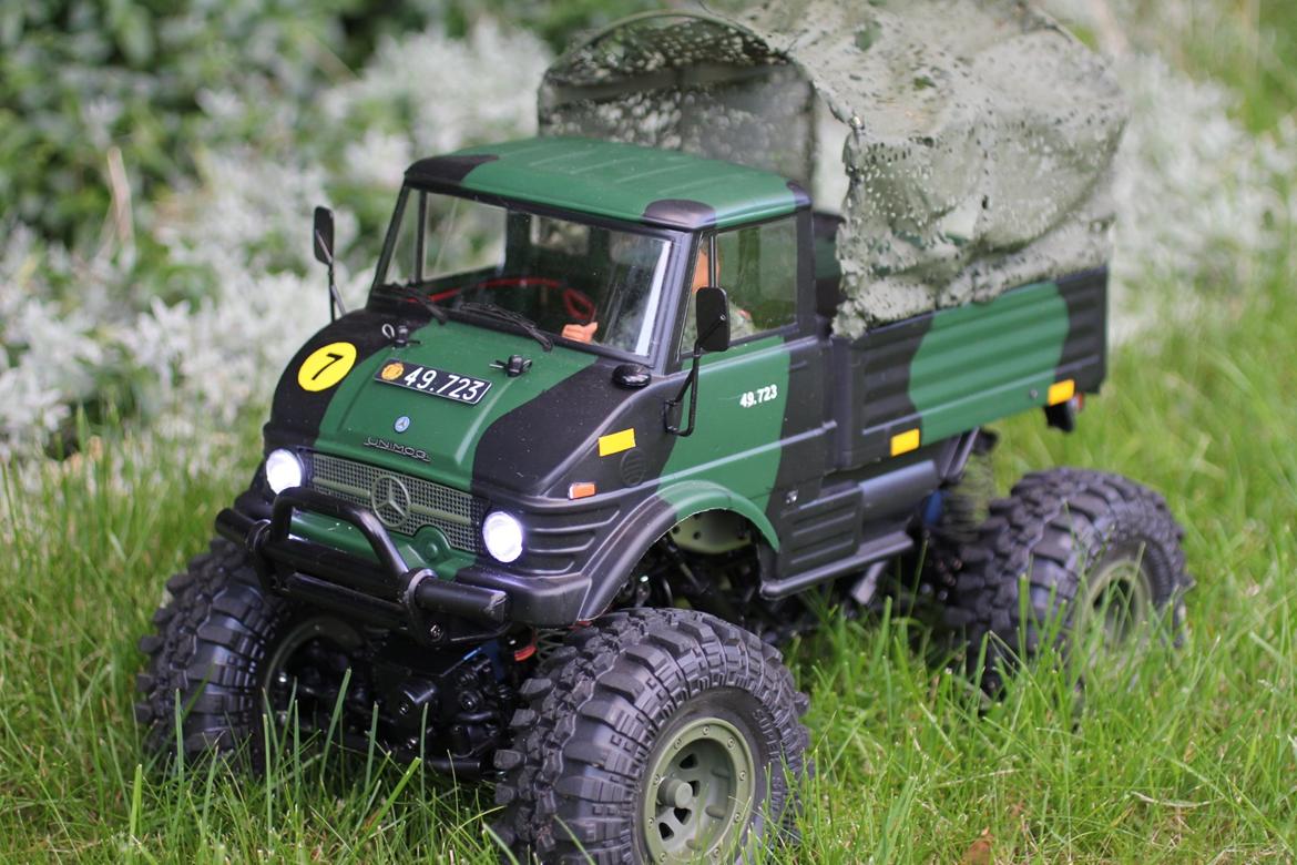 Off-Roader Tamiya CR-01 UNIMOG billede 7