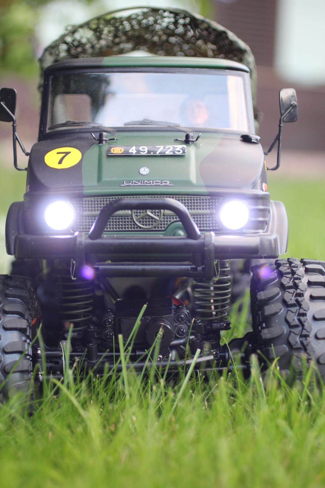 Off-Roader Tamiya CR-01 UNIMOG billede 6