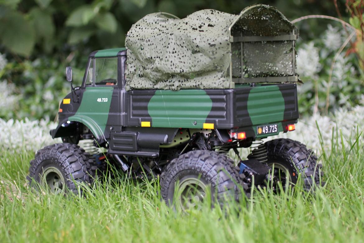 Off-Roader Tamiya CR-01 UNIMOG billede 5