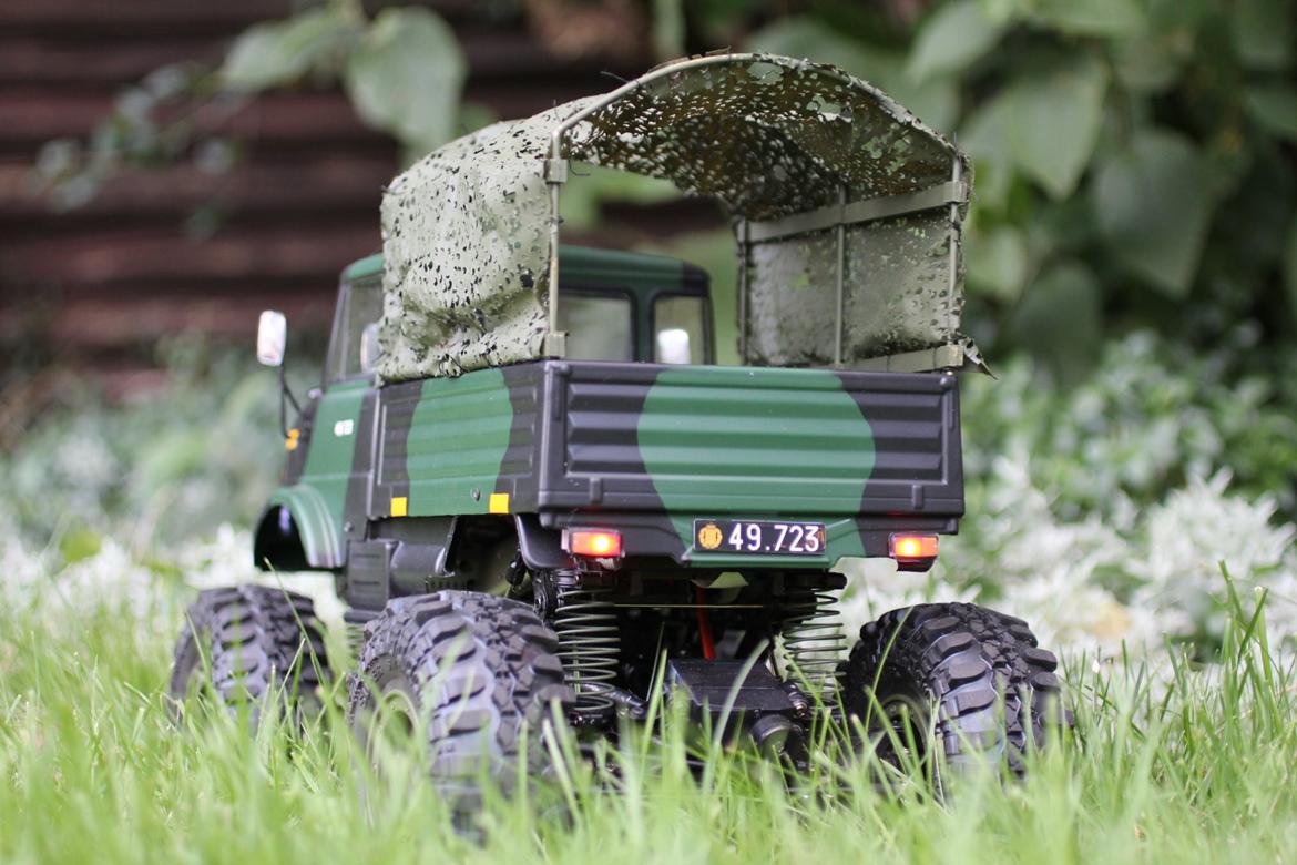 Off-Roader Tamiya CR-01 UNIMOG billede 10