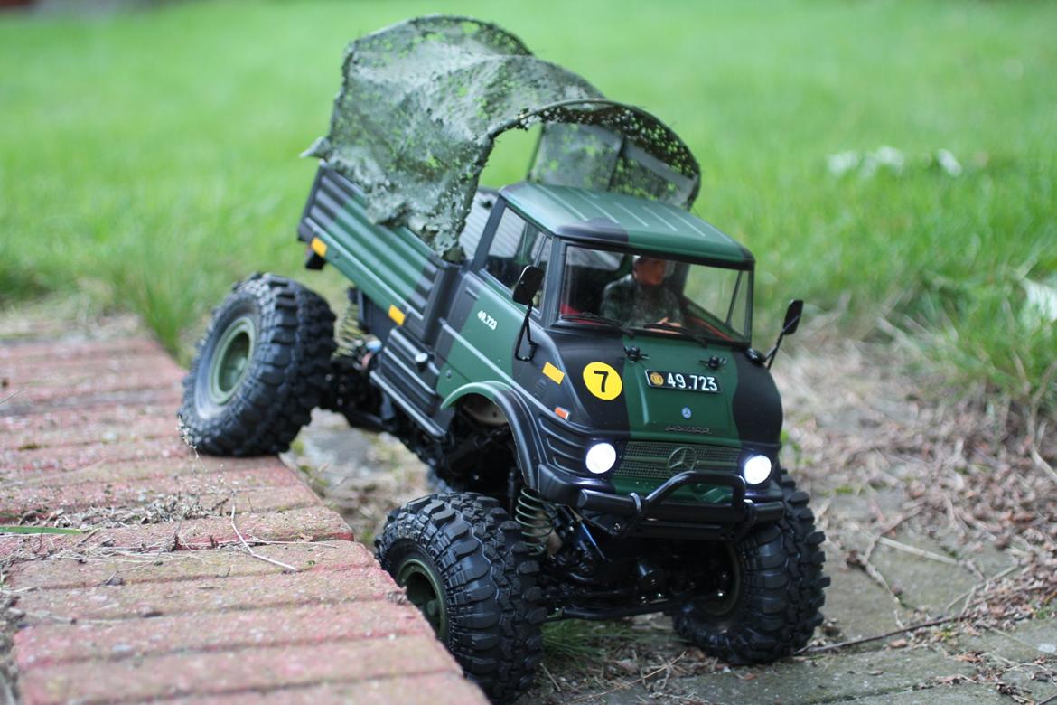 Off-Roader Tamiya CR-01 UNIMOG billede 11