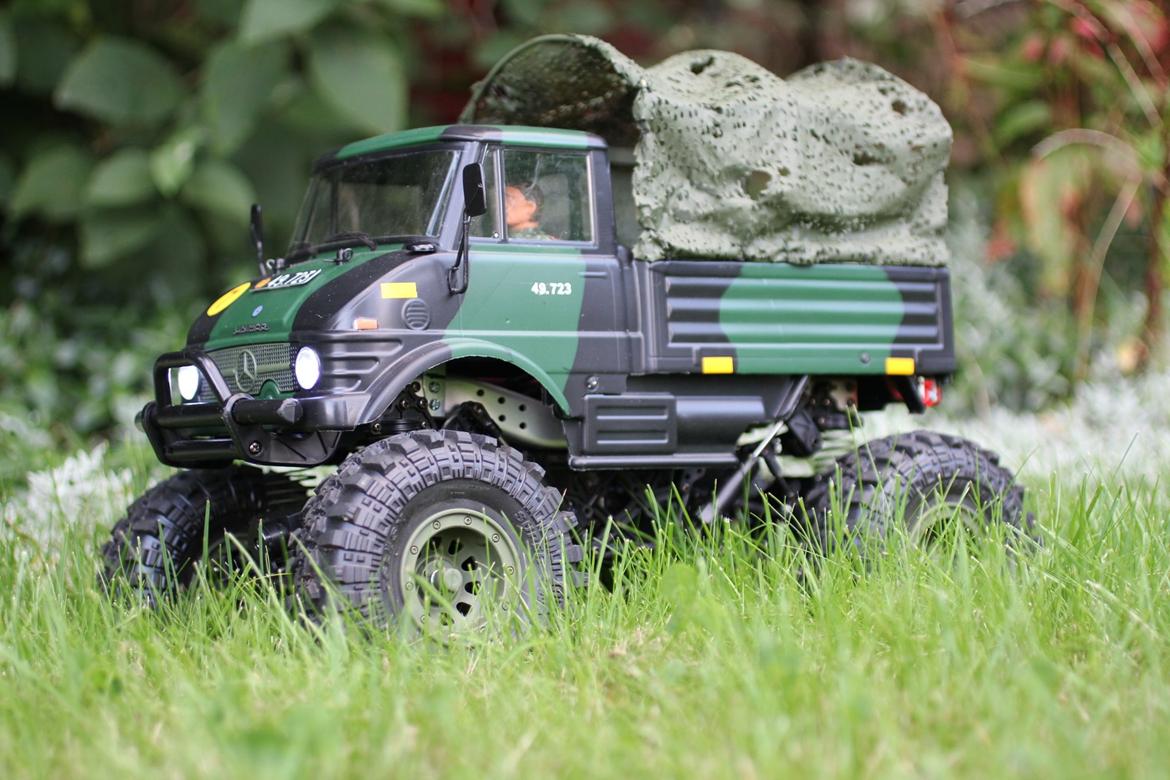 Off-Roader Tamiya CR-01 UNIMOG billede 9