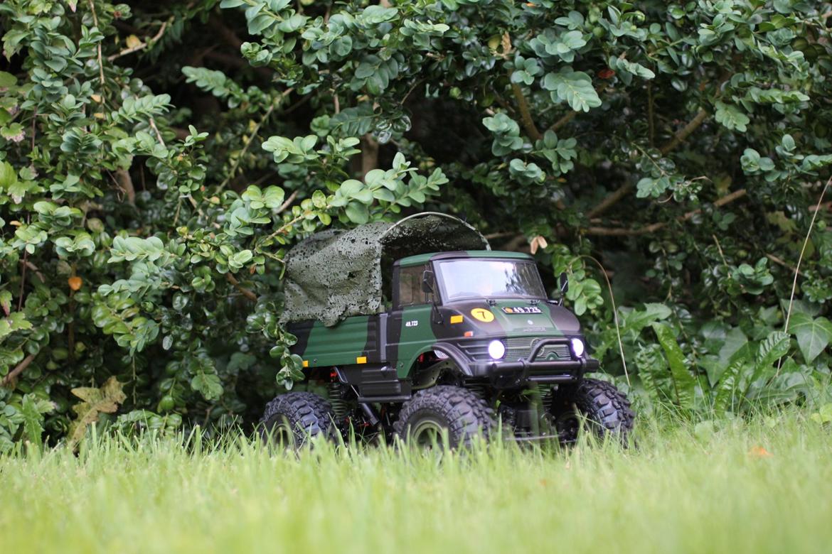 Off-Roader Tamiya CR-01 UNIMOG billede 2