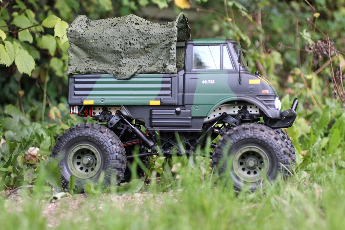 Off-Roader Tamiya CR-01 UNIMOG billede 4