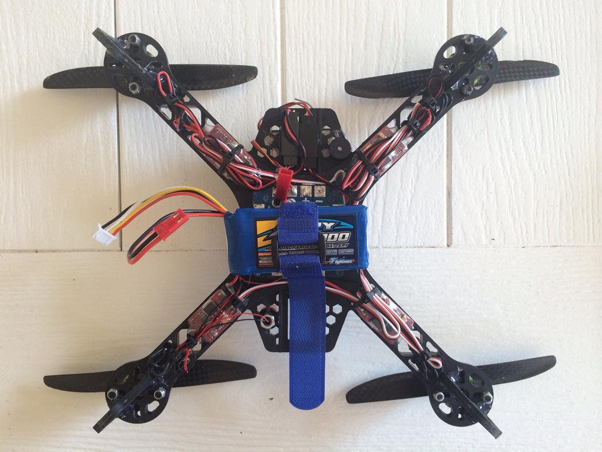 Multirotor FPVQuadcopter 225 m. Upgrades billede 5