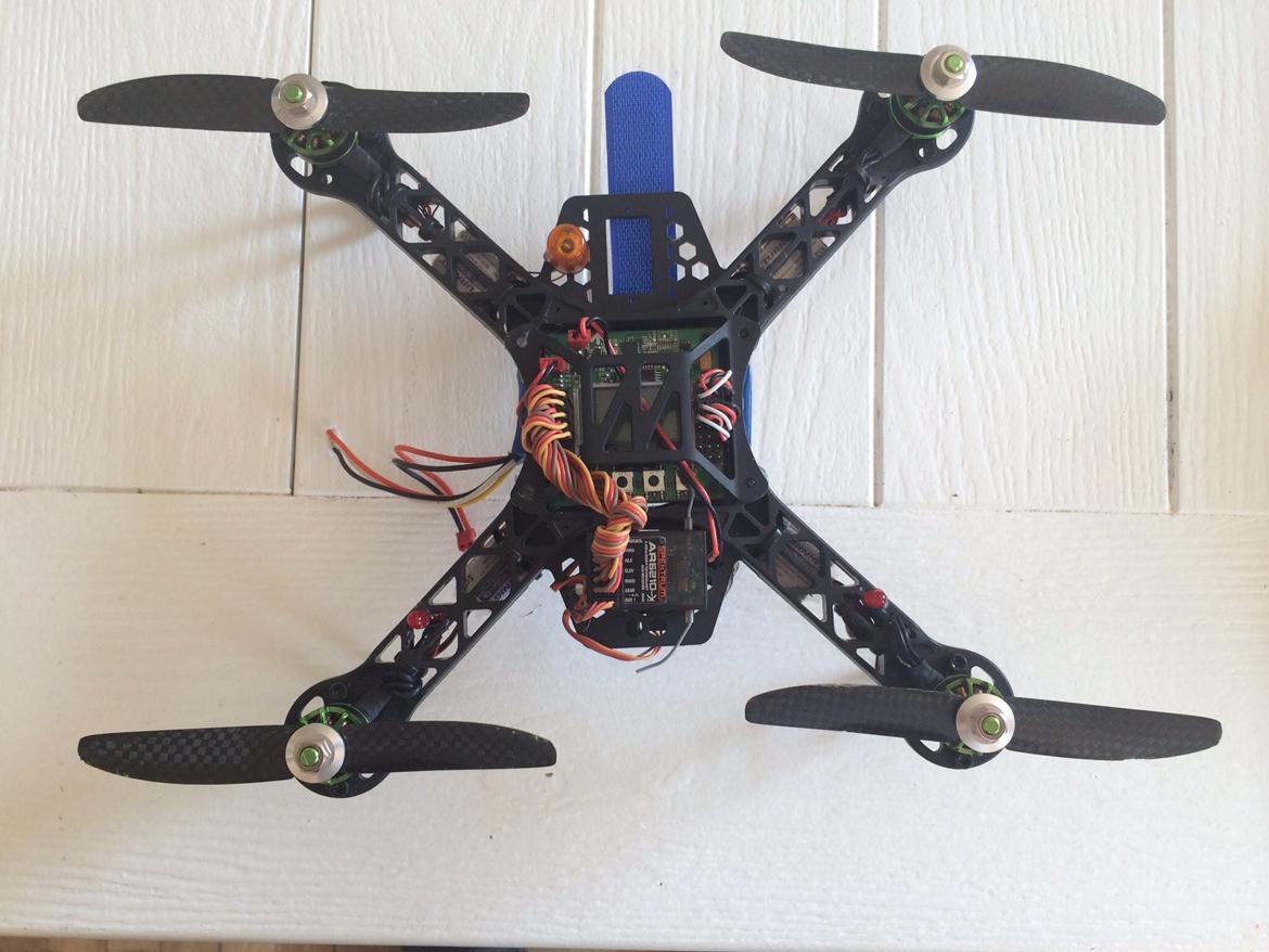 Multirotor FPVQuadcopter 225 m. Upgrades billede 2