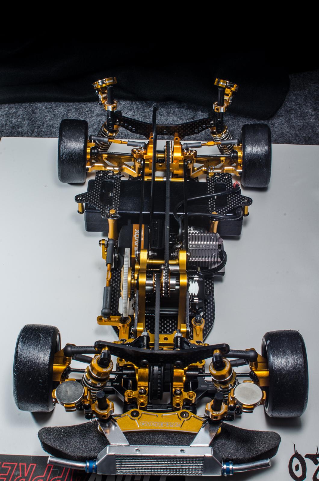 Bil tamiya Ta-05 vdf gold ed  "Viola" billede 5