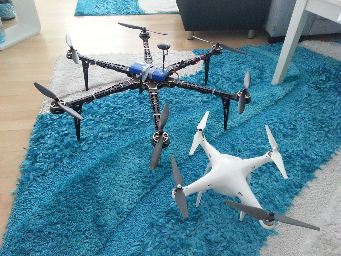 Multirotor Hexacopter S800 heavy lifter billede 1