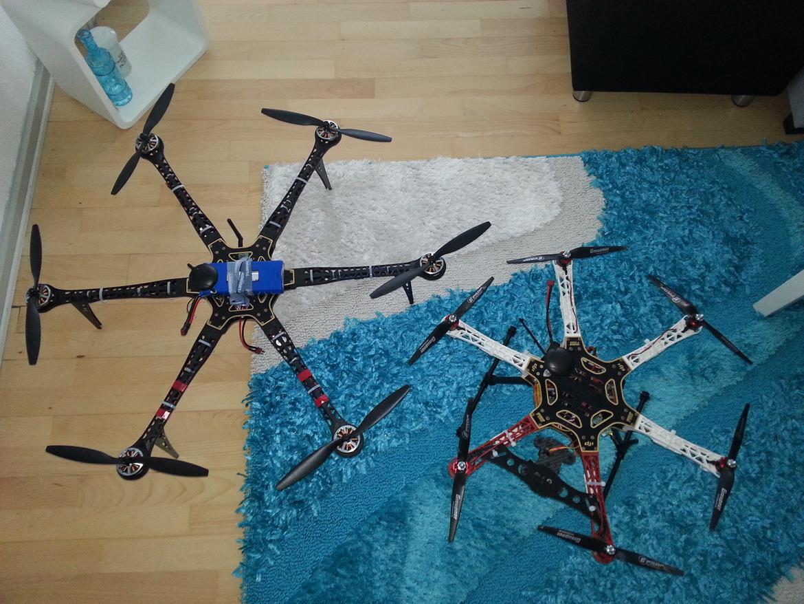 Multirotor Hexacopter S800 heavy lifter billede 8