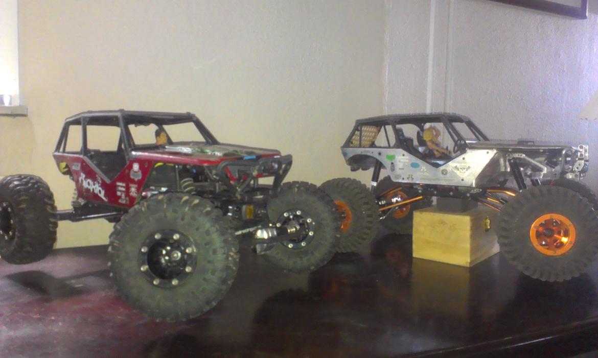 Off-Roader Axial Wraith kit "Crawleren"  - Far og søn :) billede 3