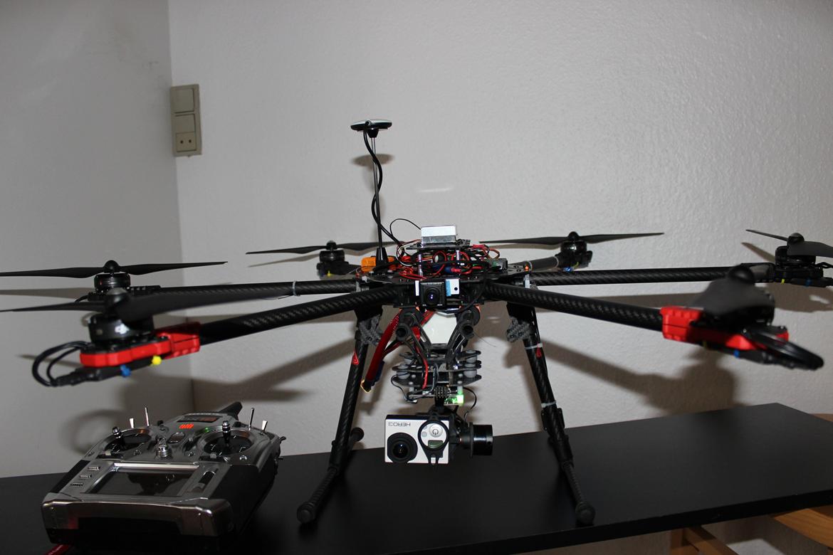 Multirotor Tarot Ironman FY680C1 800 class [Brændt] billede 6