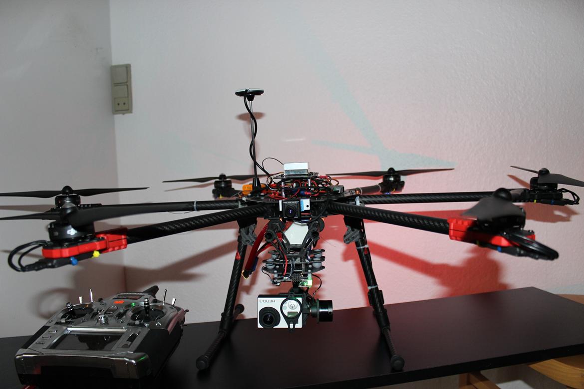 Multirotor Tarot Ironman FY680C1 800 class [Brændt] billede 7