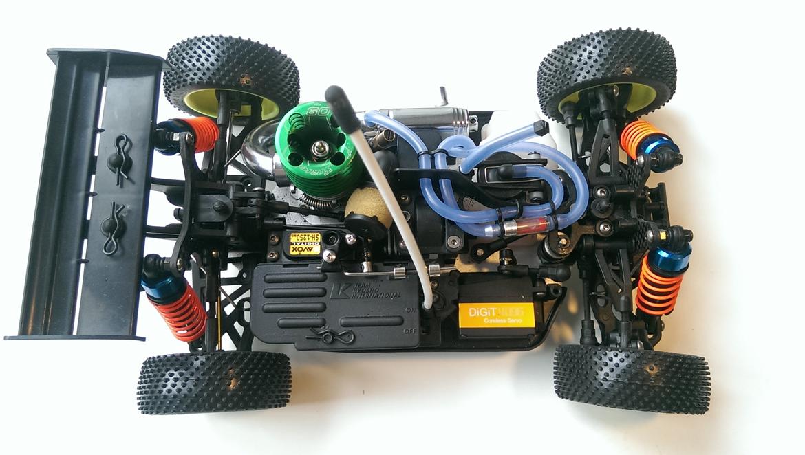 Buggy Kyosho mini inferno nitro billede 10