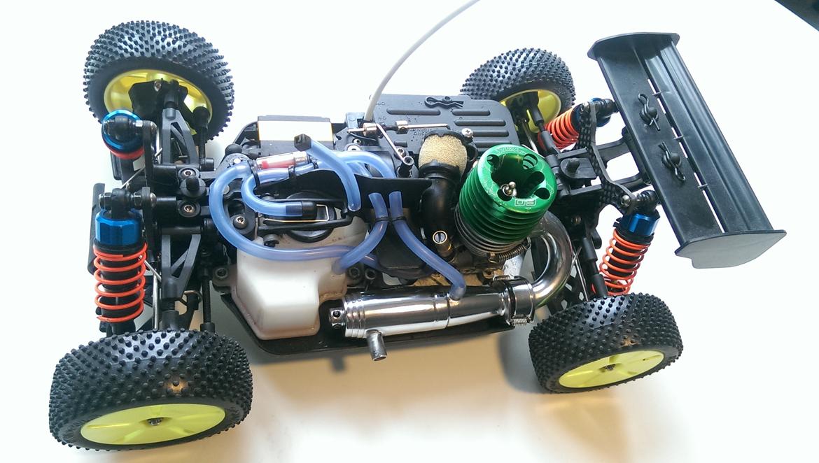 Buggy Kyosho mini inferno nitro billede 8