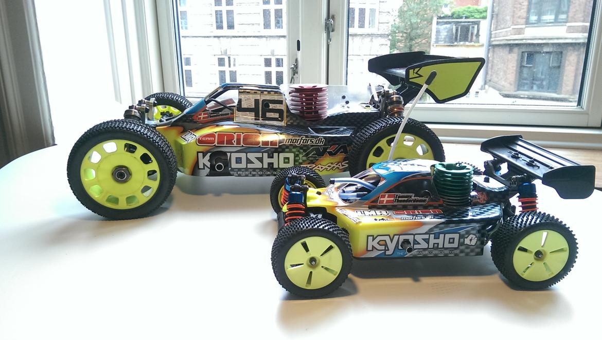 Buggy Kyosho mini inferno nitro billede 13