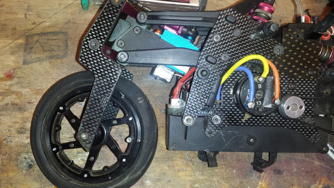 Motorcykel TT sb5  stock bike billede 4