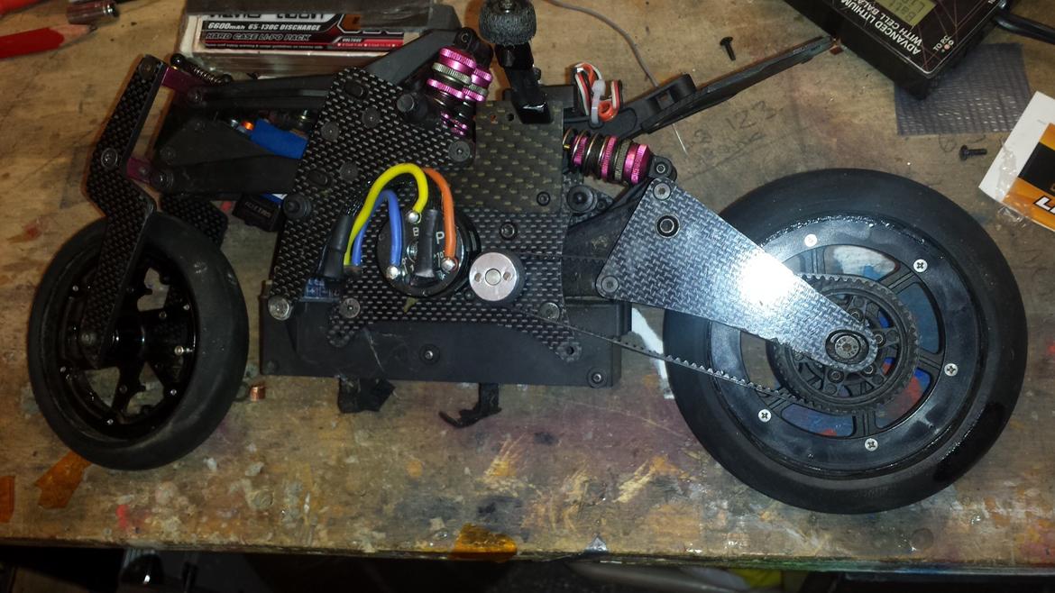 Motorcykel TT sb5  stock bike billede 2