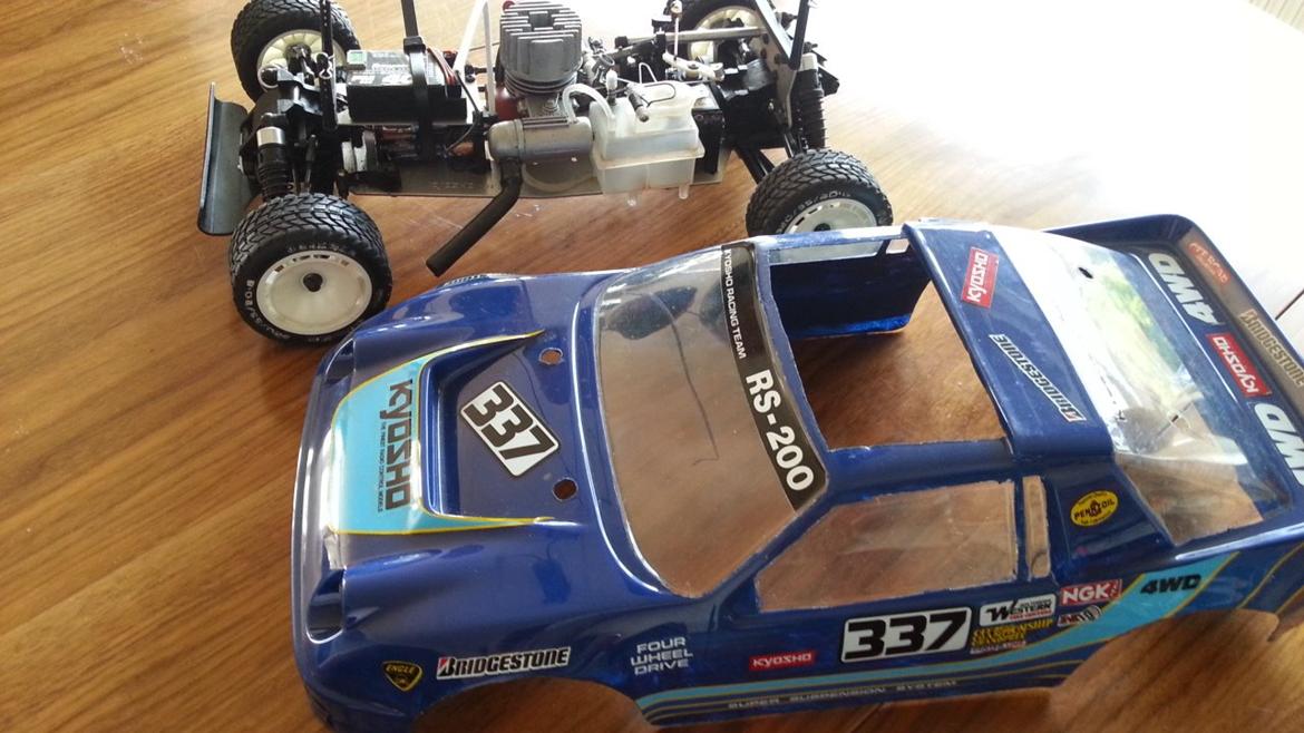 Off-Roader Kyosho Ford RS-200 kit no. 3013 billede 4