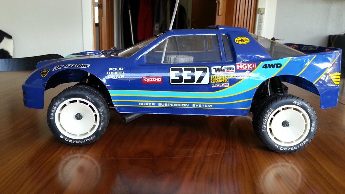 Off-Roader Kyosho Ford RS-200 kit no. 3013 billede 11