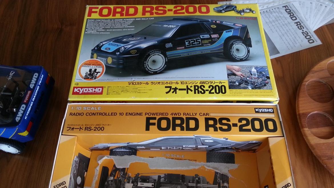 Off-Roader Kyosho Ford RS-200 kit no. 3013 billede 13