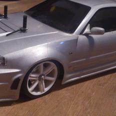 Bil Tamiya TT-01 Nissan skyline gtr r34