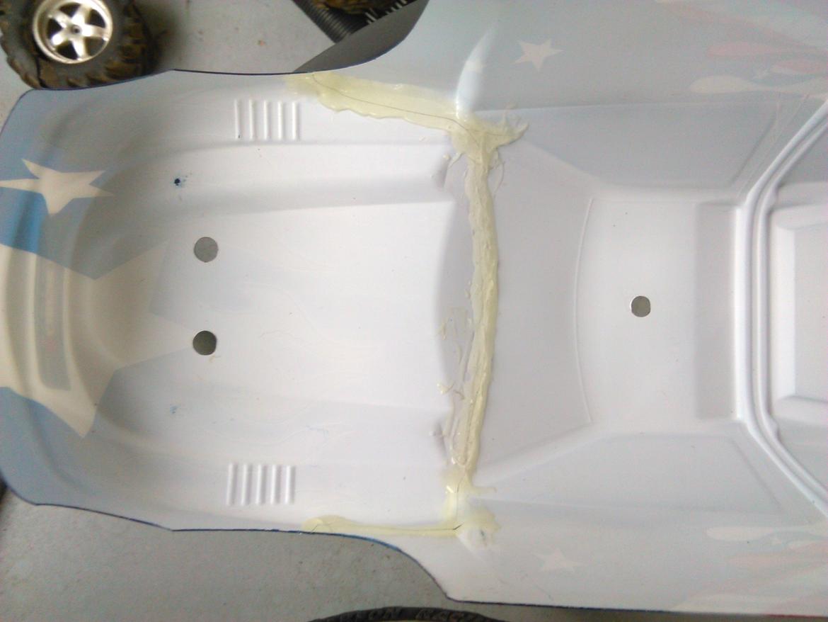 Off-Roader Carson E-Crasher Brushless - Rep af skade (Lexan Body Mass) billede 12