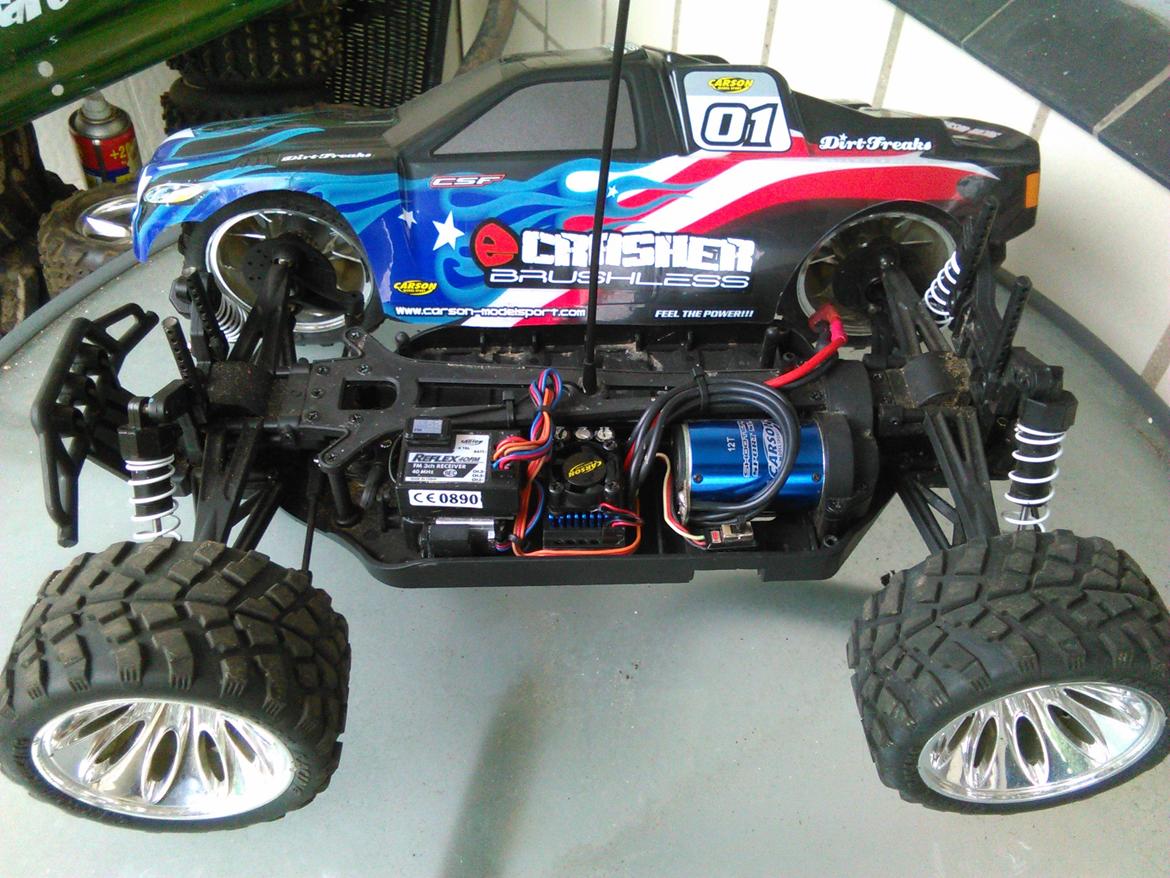 Off-Roader Carson E-Crasher Brushless billede 11