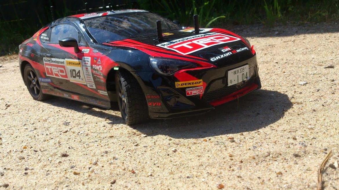 Bil TAMIYA GAZOO Racing TRD 86 - TT-02 (SOLGT) billede 1