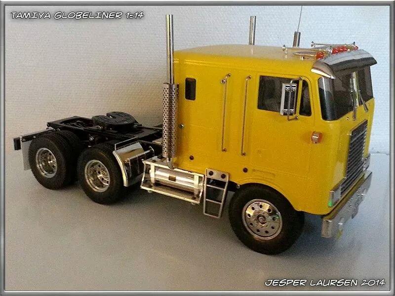 Lastbiler Tamiya Globeliner billede 4