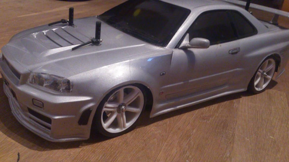 Bil Tamiya TT-01 Nissan skyline gtr r34 billede 1