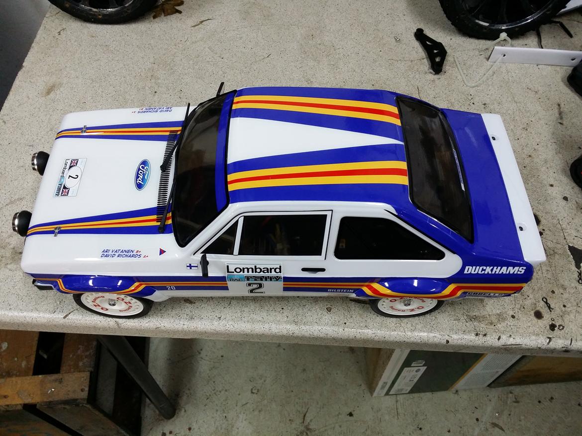 Bil Escort mk2 Rothmans billede 6