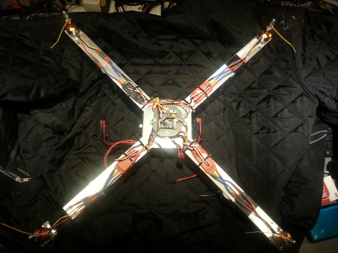 Multirotor Quadcopter DIY billede 1