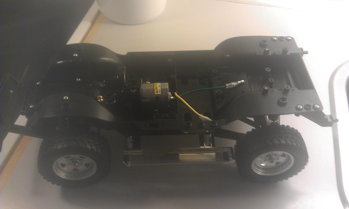 Bil tamiya cc-01 pajero/unimog billede 1