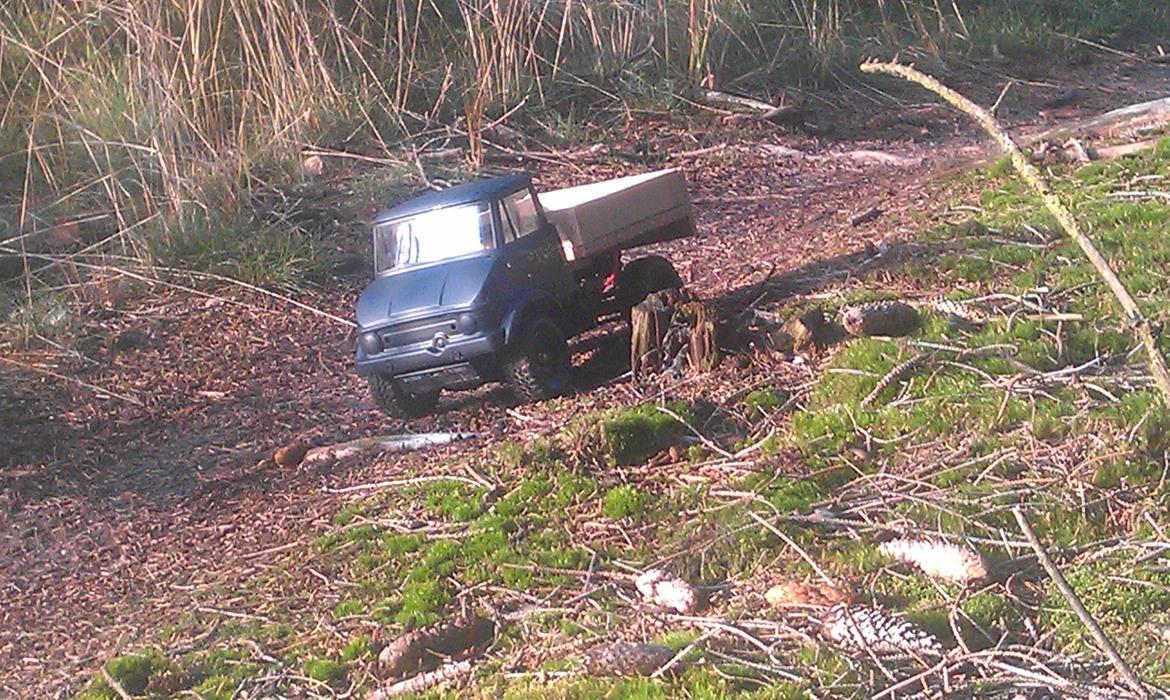 Bil tamiya cc-01 pajero/unimog billede 4