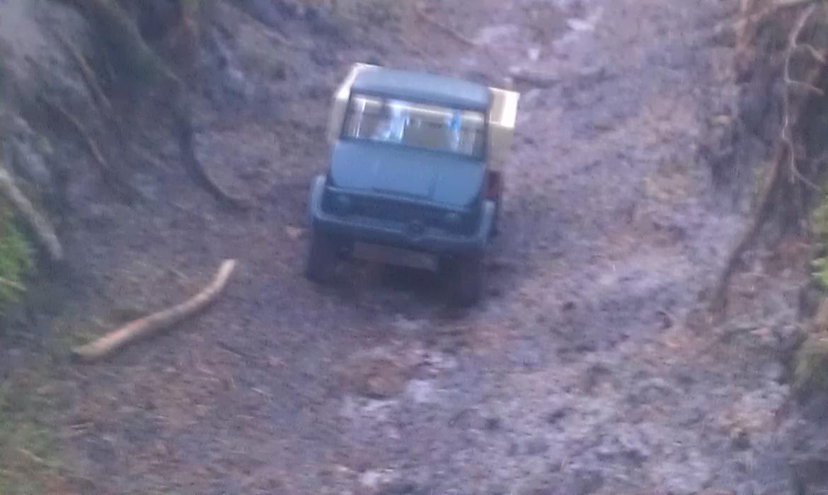 Bil tamiya cc-01 pajero/unimog billede 10