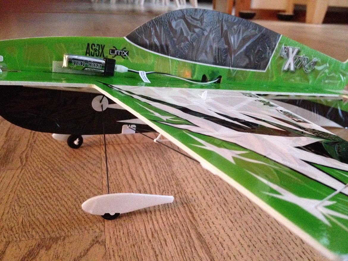 Fly E-Flite UMX AS3Xtra R.I.P - 160mAmp batt pris i HK omkring 10 kr  billede 5