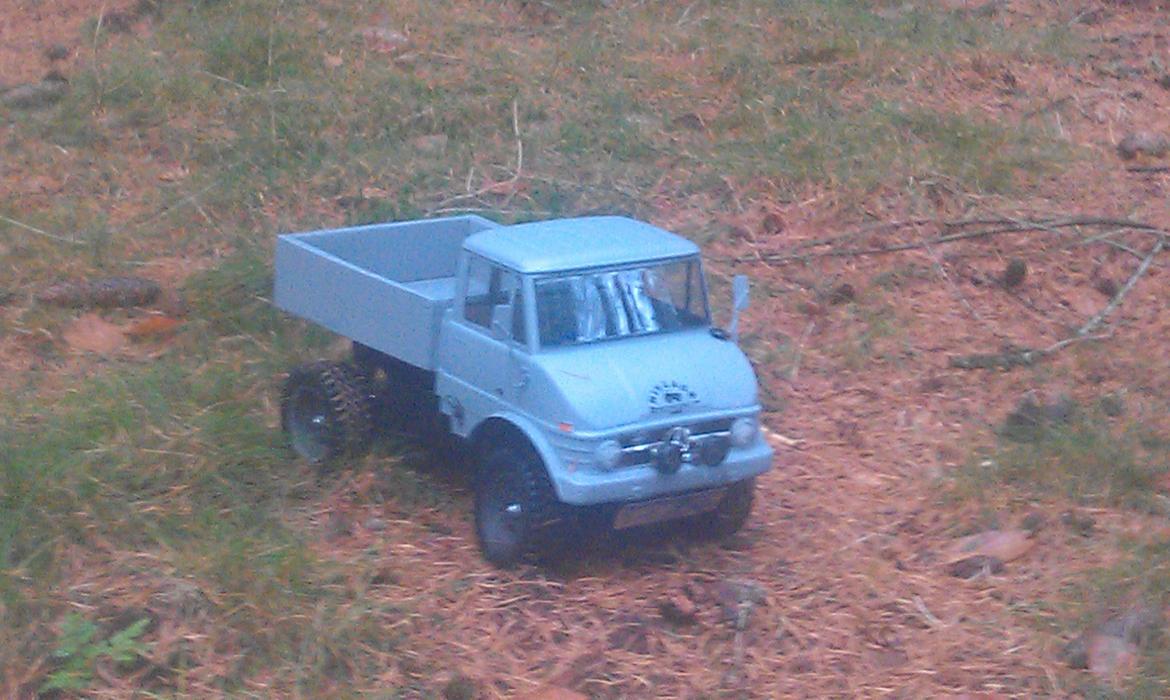 Bil tamiya cc-01 pajero/unimog - sådan ser den ud nu billede 11