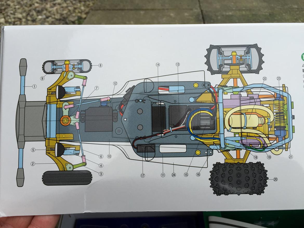 Buggy Tamiya Fighting Buggy 2014 billede 5