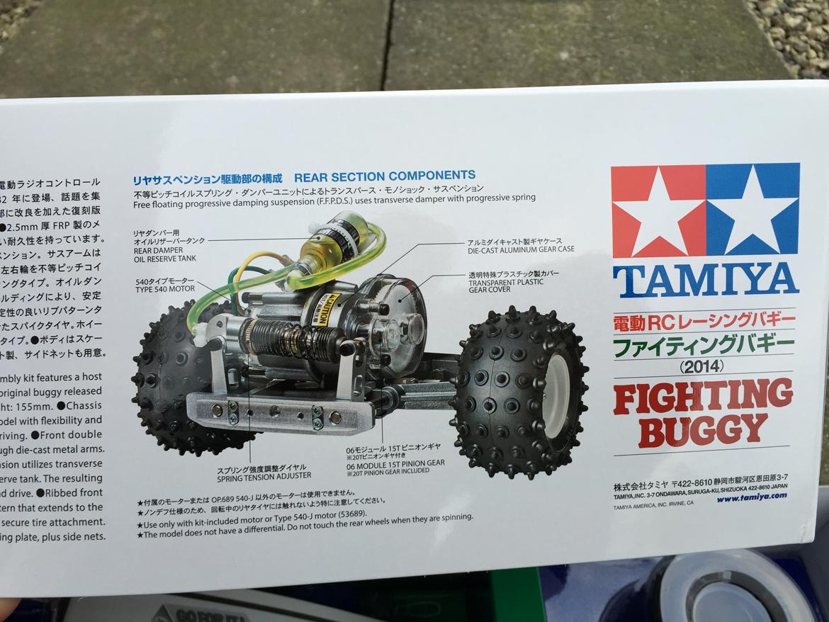 Buggy Tamiya Fighting Buggy 2014 billede 7