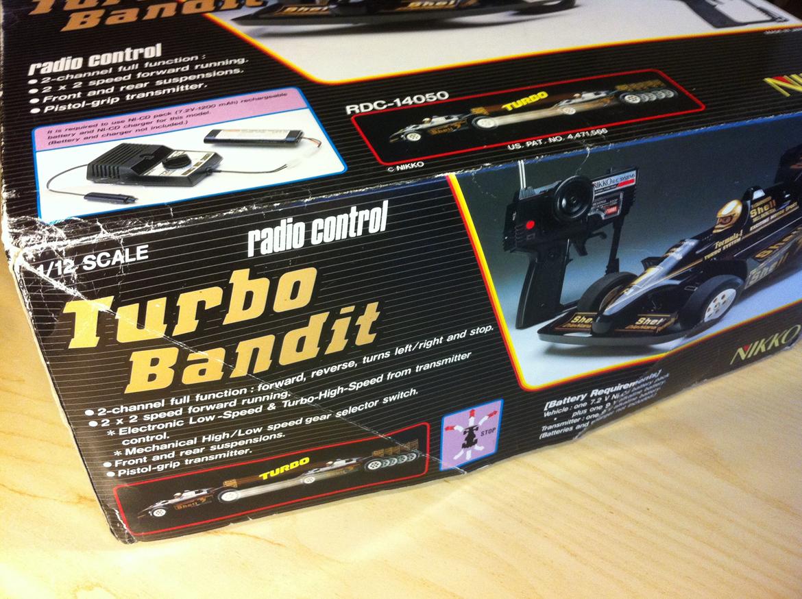 Bil Nikko ‘Turbo Bandit’ QD [#RDC-14050] billede 31