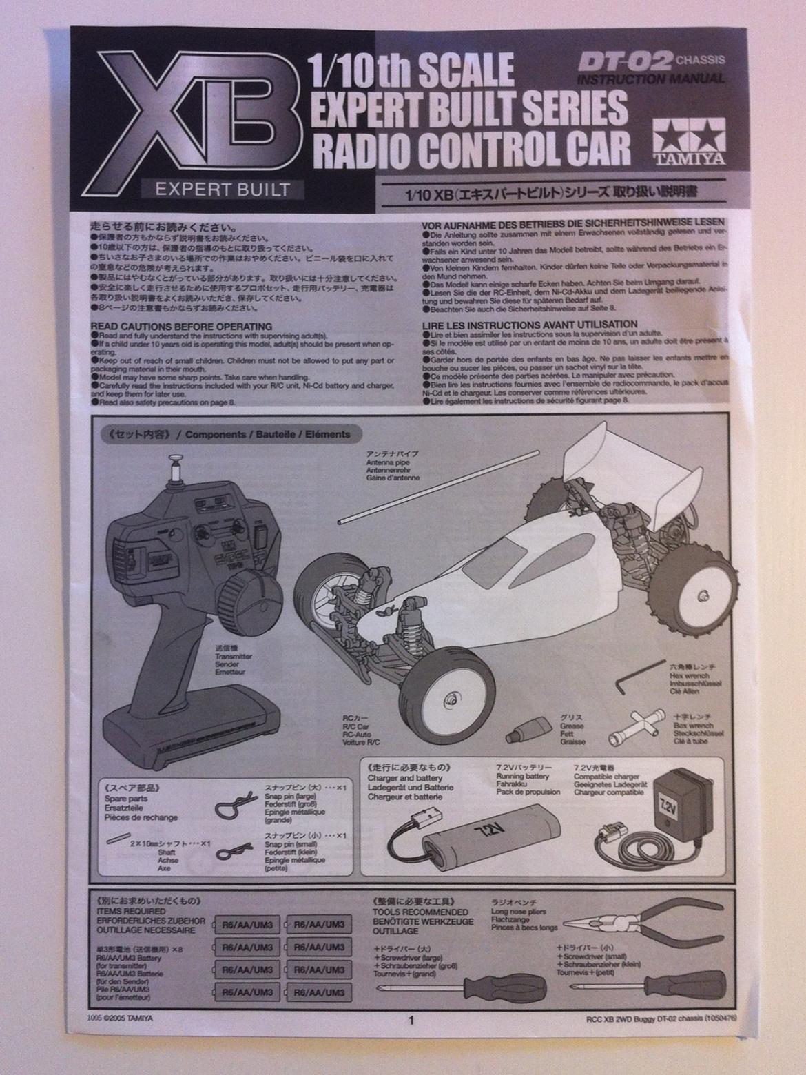 Buggy Tamiya DT-02 Desert Gator XB [#57748] billede 39