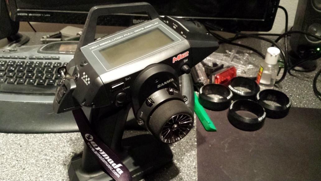 Bil Yokomo DIB red version - Radioen lige ankommet - der er sket en del siden. billede 15