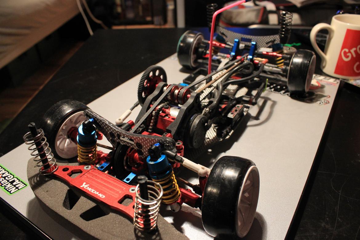 Bil Yokomo DIB red version billede 19